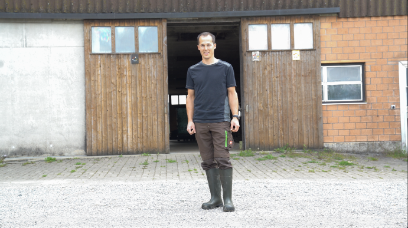 Porträtaufnahme Daniel Amgarten