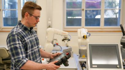 Porträtaufnahme Yannick Spatz