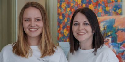 Portrait Anna Meier und Célina Rohrbach