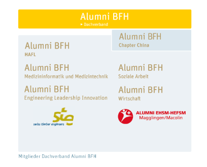 Organigramm Alumni BFH