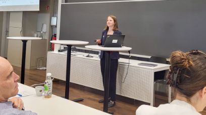 L’exposé de Stefanie Rouiller, product manager la Mobilière Suisse Société d’assurances SA, avait pour titre « Pertes de récoltes : assurabilité, évolution et tendances »