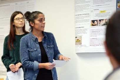 Posterpräsentation: Kathrin Cornu und Carmen Glaus