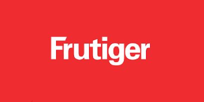 Logo: Frutiger