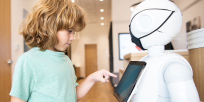 Sozialer Roboter zur Unterstützung der psychischen Gesundheit der Kinder
