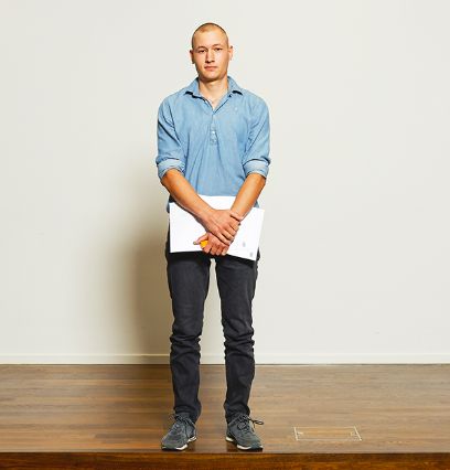 Andrin Schilliger won the best Agriculture BSc student prize. His internship was in India. Image credit: Reto Baula