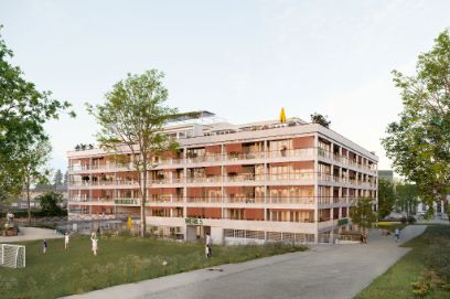Visualisierungen des zukünftigen Webergut nach Steib Gmür Geschwentner Kyburz Partner AG / Architekten & Stadtplaner AG
