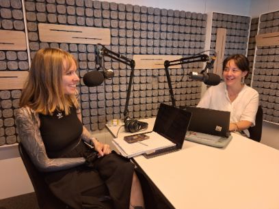 Lara Biehl und Rika Koch im Gespräch