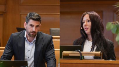 Michael Disteli und Sofia Pulfer an der TRANSFORM 2025