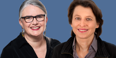 Porträts von Eva Soom Ammann und Corina Caduff