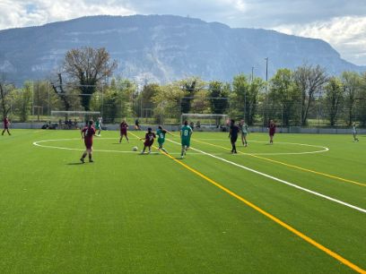 Frauenfussballspiel