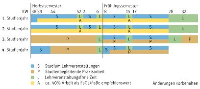 Bachelor of Science Pflege Studienverlauf