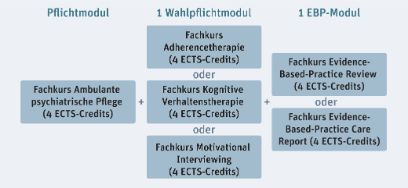Grafik CAS Ambulante psychiatrische Pflege