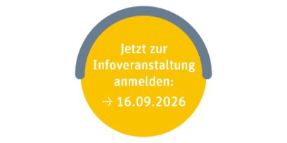 Button mit Anmeldelink zur Online-Infoveranstaltung vom 16.09.2026