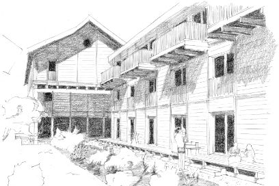 Titelbild: Projekt «Einmaleins» | David Suntinger, 4. Semester Bachelor Architektur