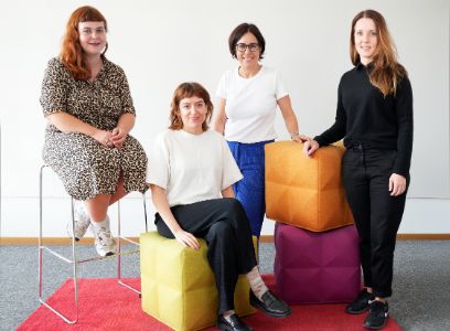 Lea Schneider, Melodie Burri, Margot Vogel Campanello und Clara Bombach