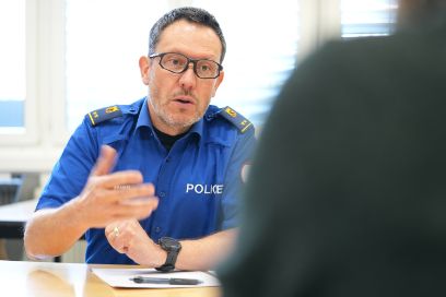 Polizist Hans-Peter Mäusli