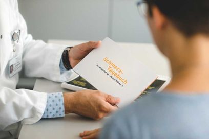 Schmerz-Tagebuch für Schmerztherapie