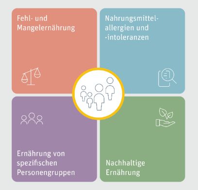 Grafik Forschung Ernährung und Diätetik Berner Fachhochschule BFH