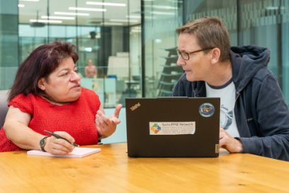 Vanessa Grand und Chantal Britt