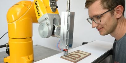 Synchronisiertes und multiskaliges 3D-Druckverfahren in der Lebensmittelherstellung