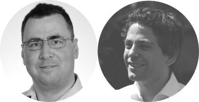 Die Referenten: Nikolay Borissov und Simon Vogt