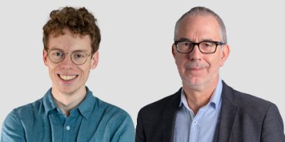 Matthias Minder und Prof. Dr. Thomas Gees