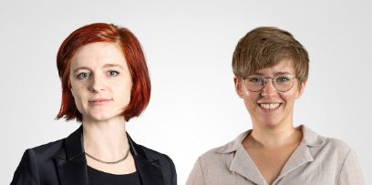 Prof. Dr. Julia Mia Stirnemann und Kristelle Plüss