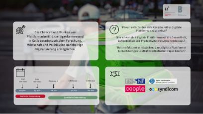 Flyer Plattformarbeit Schweiz