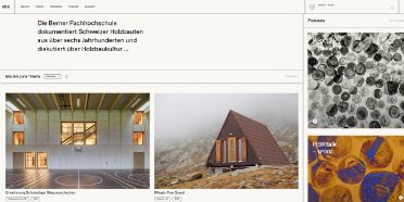 www.holzbaukultur.ch dokumentiert Schweizer Holzbauten aus über 6 Jahrhunderten.